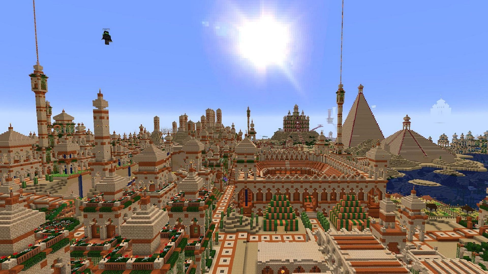 A desert city this impressive would take time, but you can&#039;t argue with the results (Image via u/clboisvert14/Reddit)