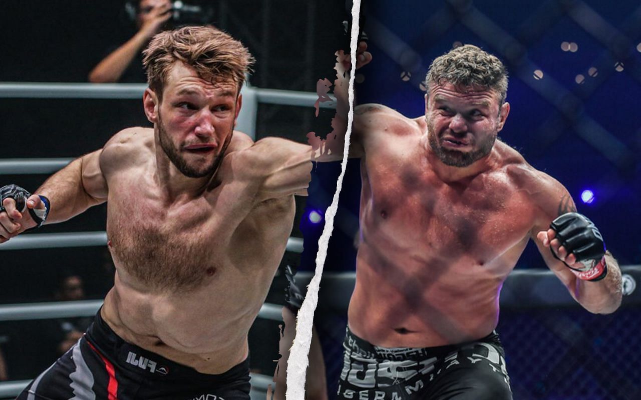 Reinier de Ridder and Anatoly Malykhin [Photo Credits: ONE Championship]