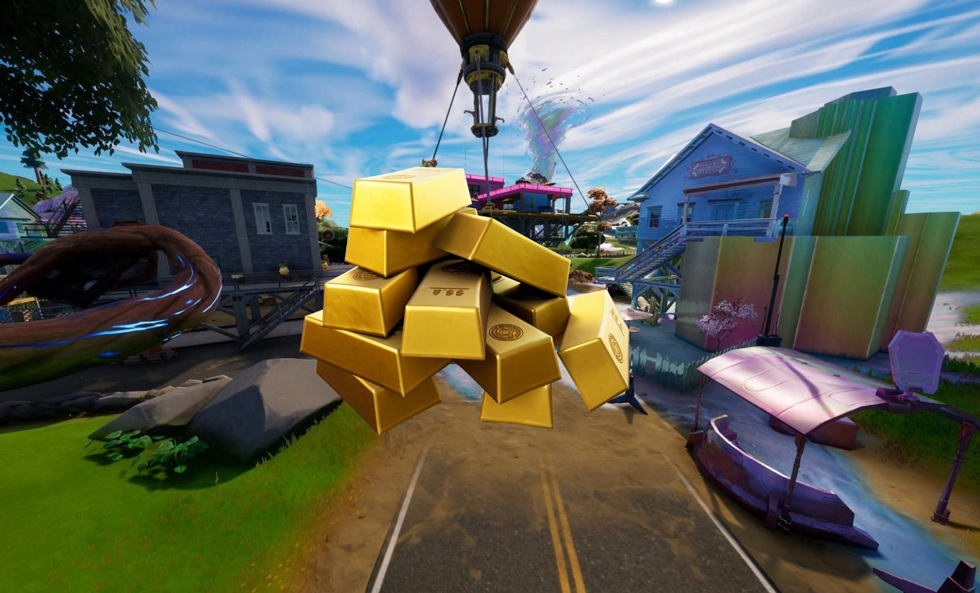 Les Lingots D'Or Peuvent Être Trouvés Dans De Nombreux Endroits (Image Via Fortnite Wiki)