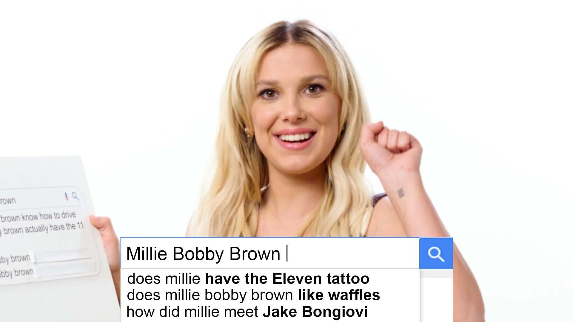 Millie Bobby Brown Über Wired Autocomplete (Bild Über Wired/Youtube)