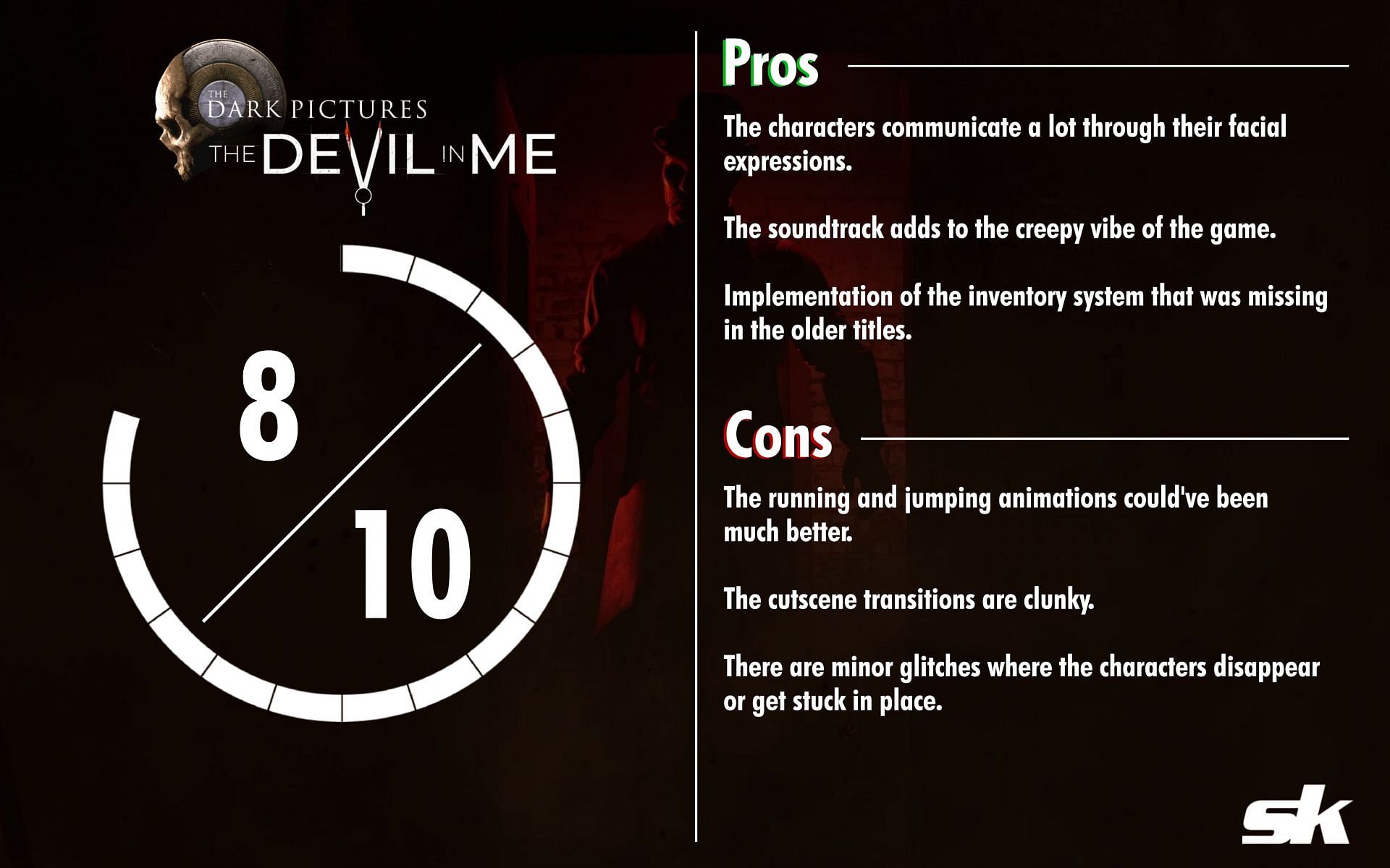 The Dark Pictures Anthology: The Devil in Me Review (Image via Sportskeeda)