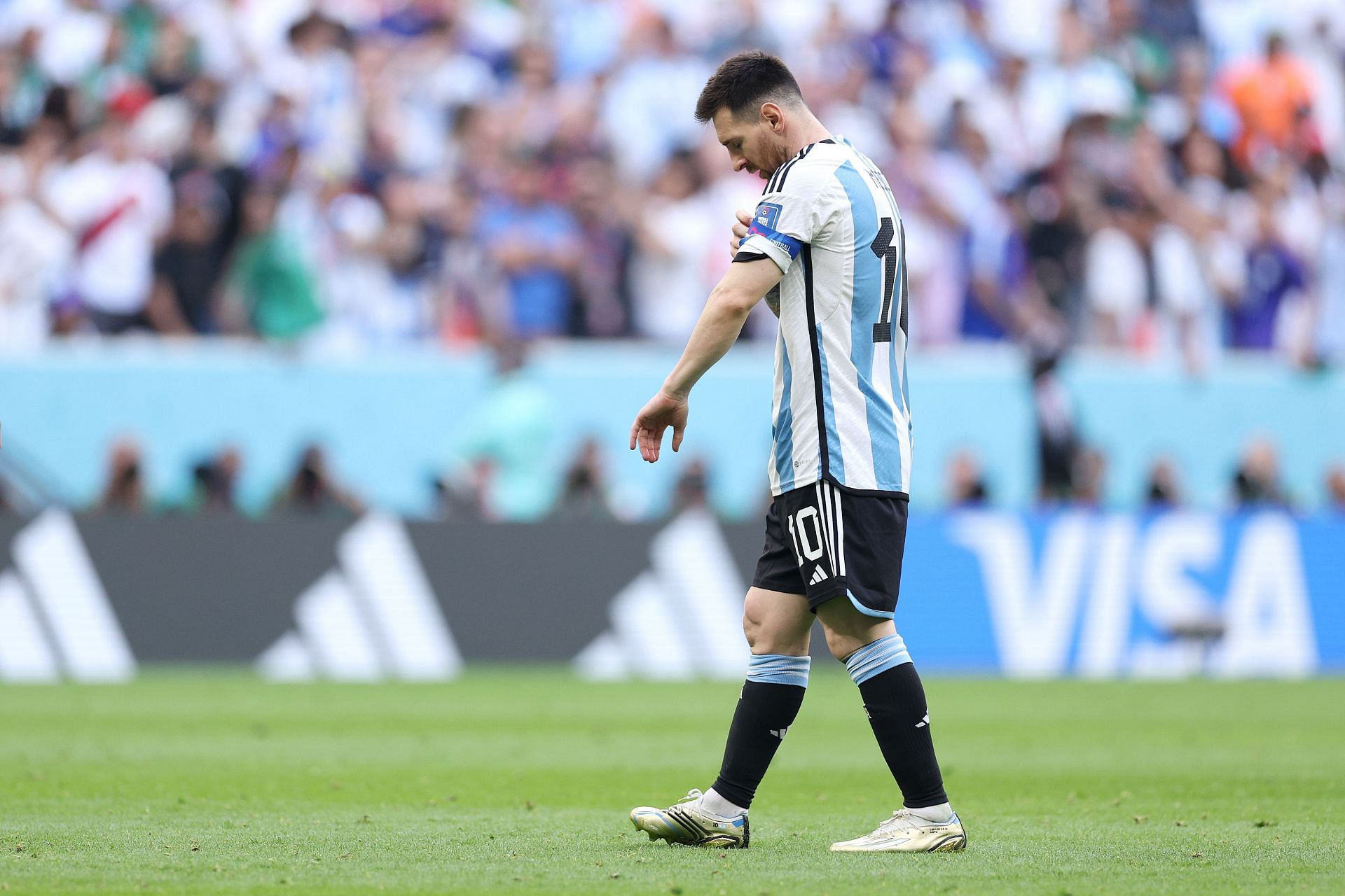 Messi's early opener did not prove to be enough for Argentina in their game against Saudi Arabia
