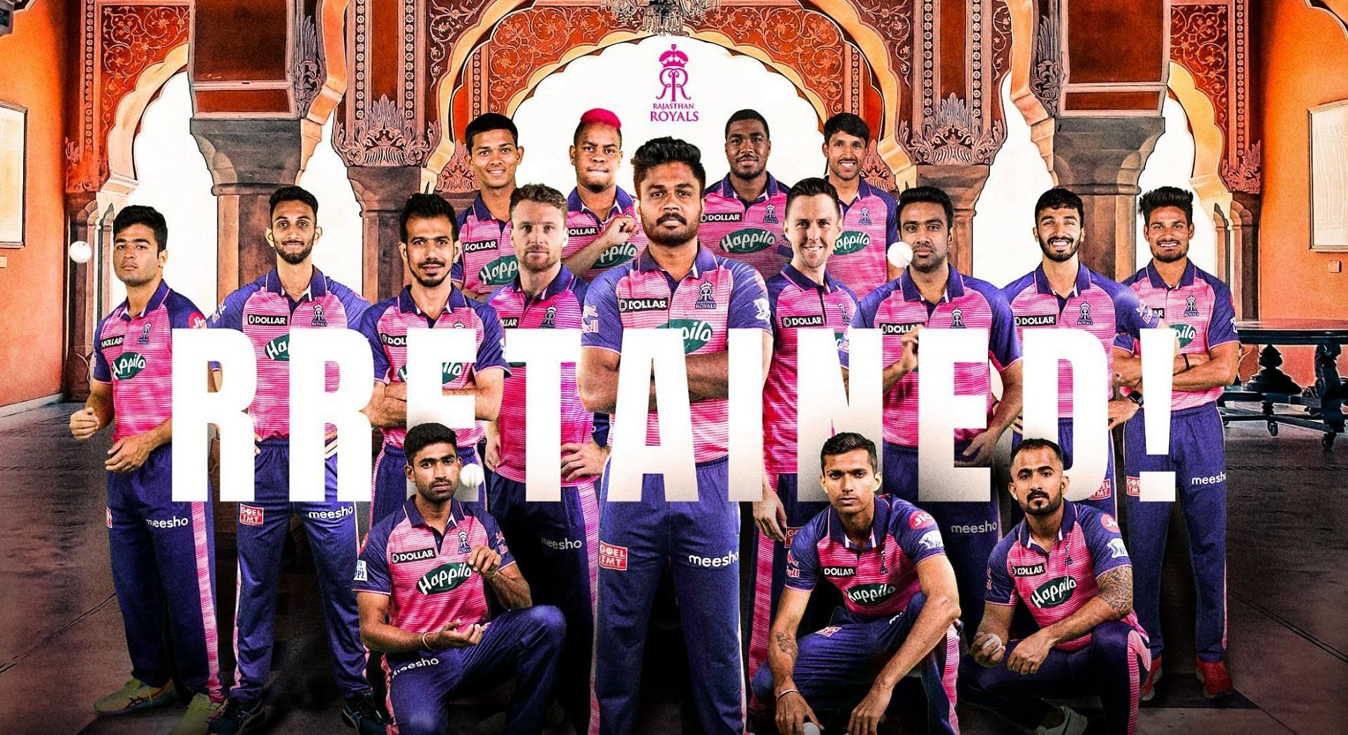 RR retained players 2023: Full list of players retained by Rajasthan Royals  ahead of IPL Auction