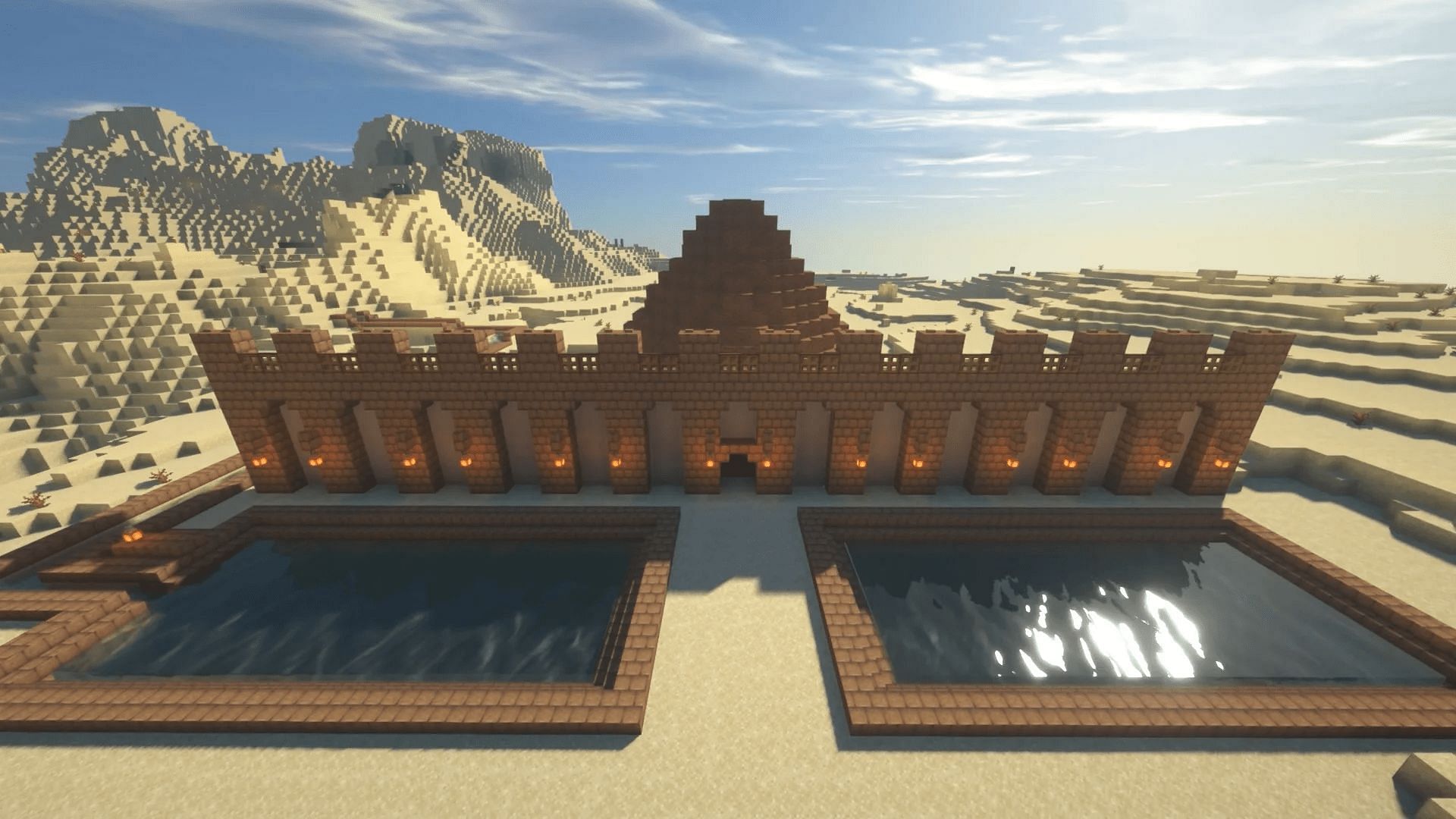 Historical builds like this Yakhchal are an interesting thought when building desert projects (Image via u/DalberNarra/Reddit)