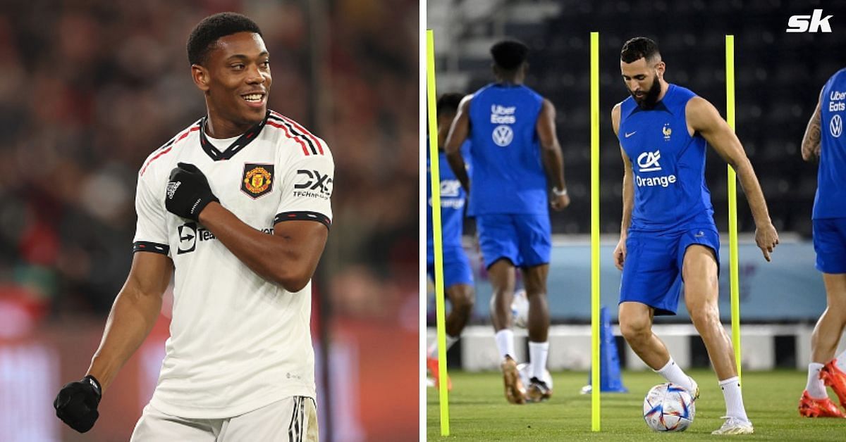 Anthony Martial of Manchester United could replace Karim Benzema in France