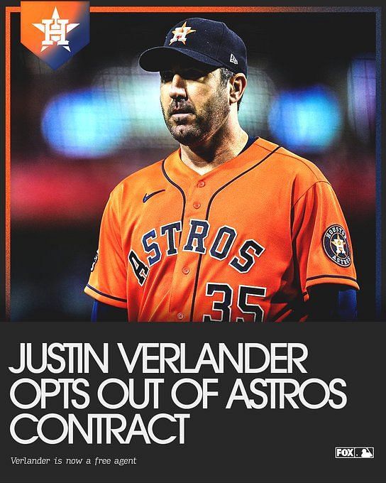 Houston Astros fans disappointed as ace pitcher opts out of contract