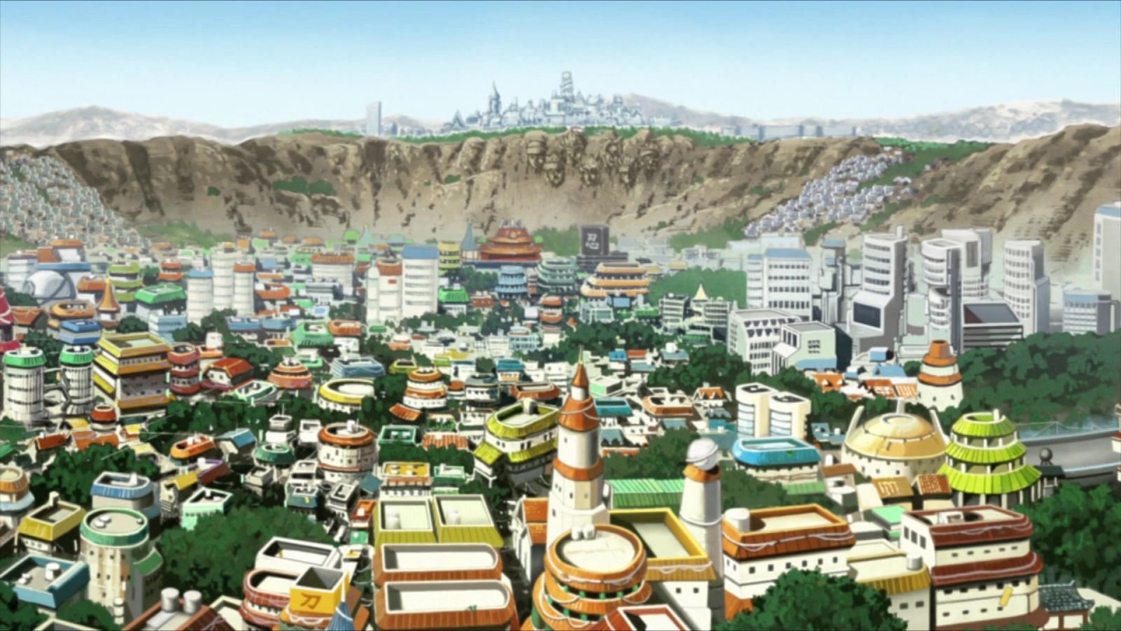 Naruto Villages