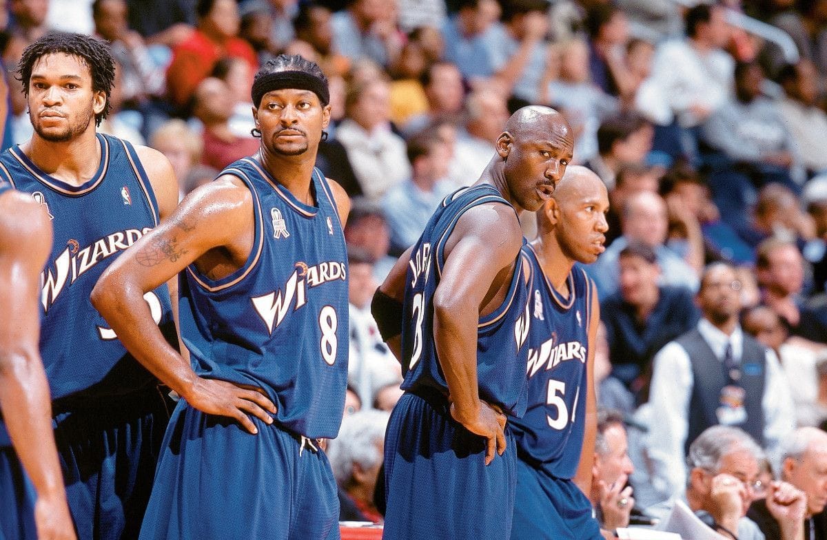 How did Michael Jordan's age affect his second NBA run with the Washington  Wizards?