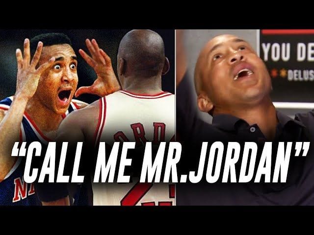 john starks vs michael jordan