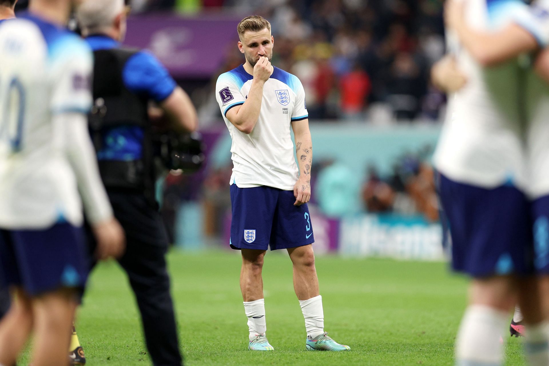 Luke Shaw is wanted at the Camp Nou.