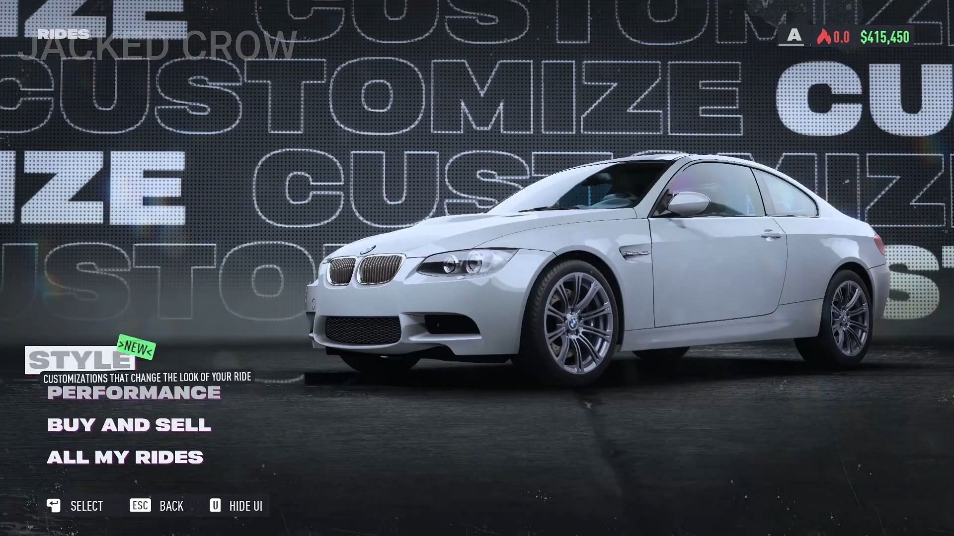 El BMW M3 Coupe (Imagen a través de YouTube/Jacked Crow)