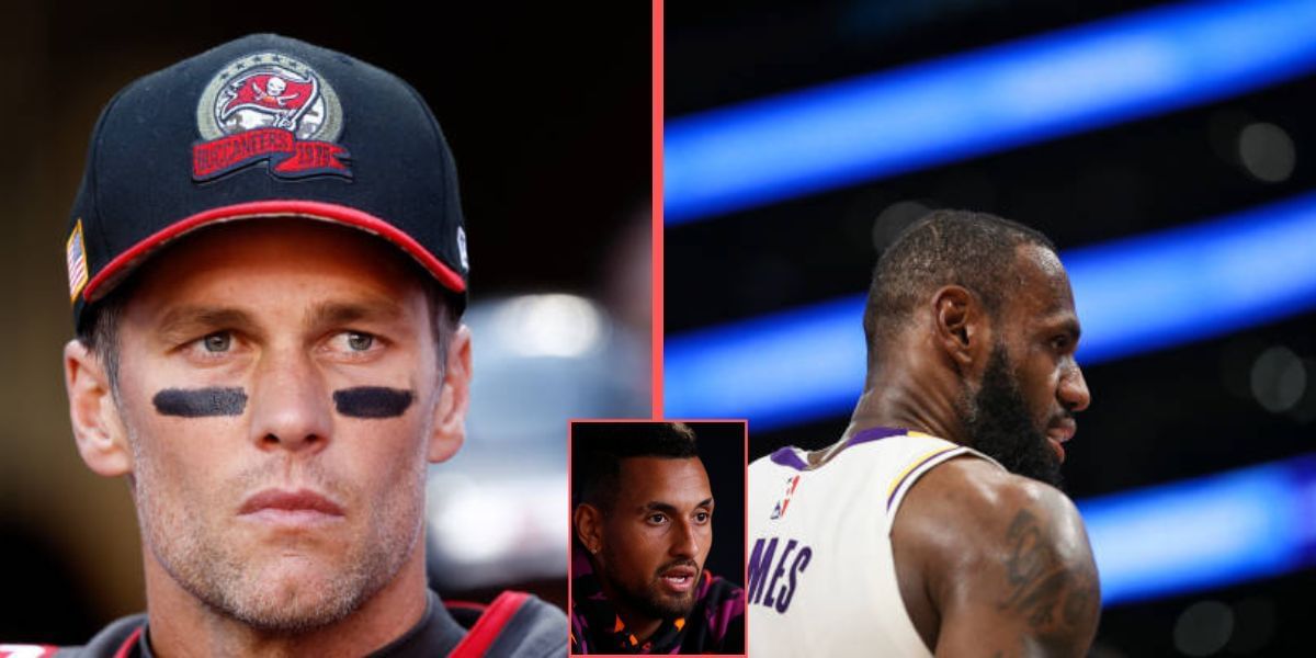 "We're coming for you, LeBron James and Tom Brady" - Nick Kyrgios and