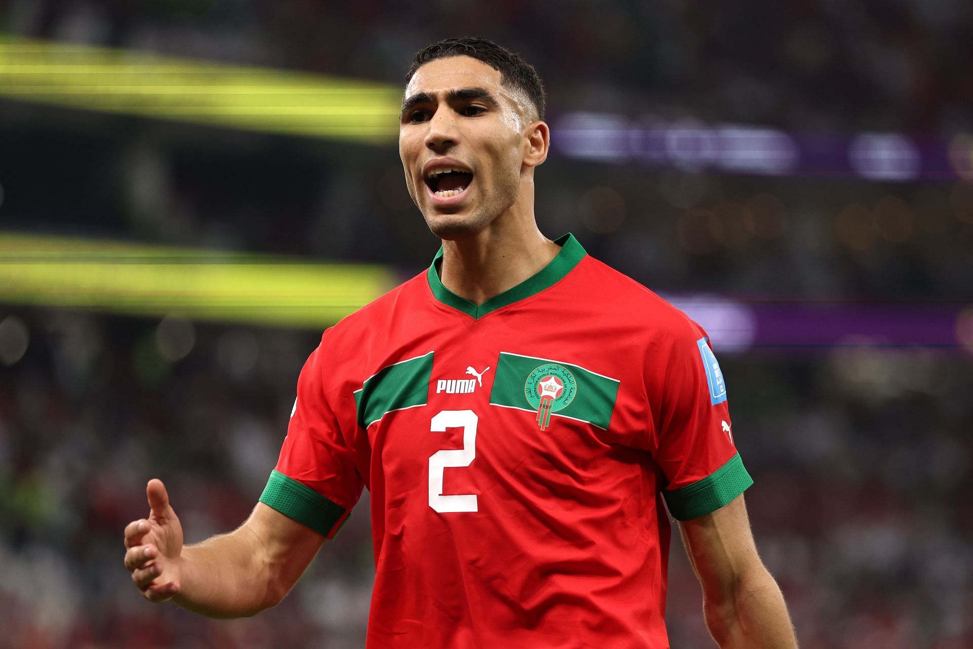 Achraf Hakimi was superb for Morocco as they made the semifinals of the 2022 FIFA World Cup