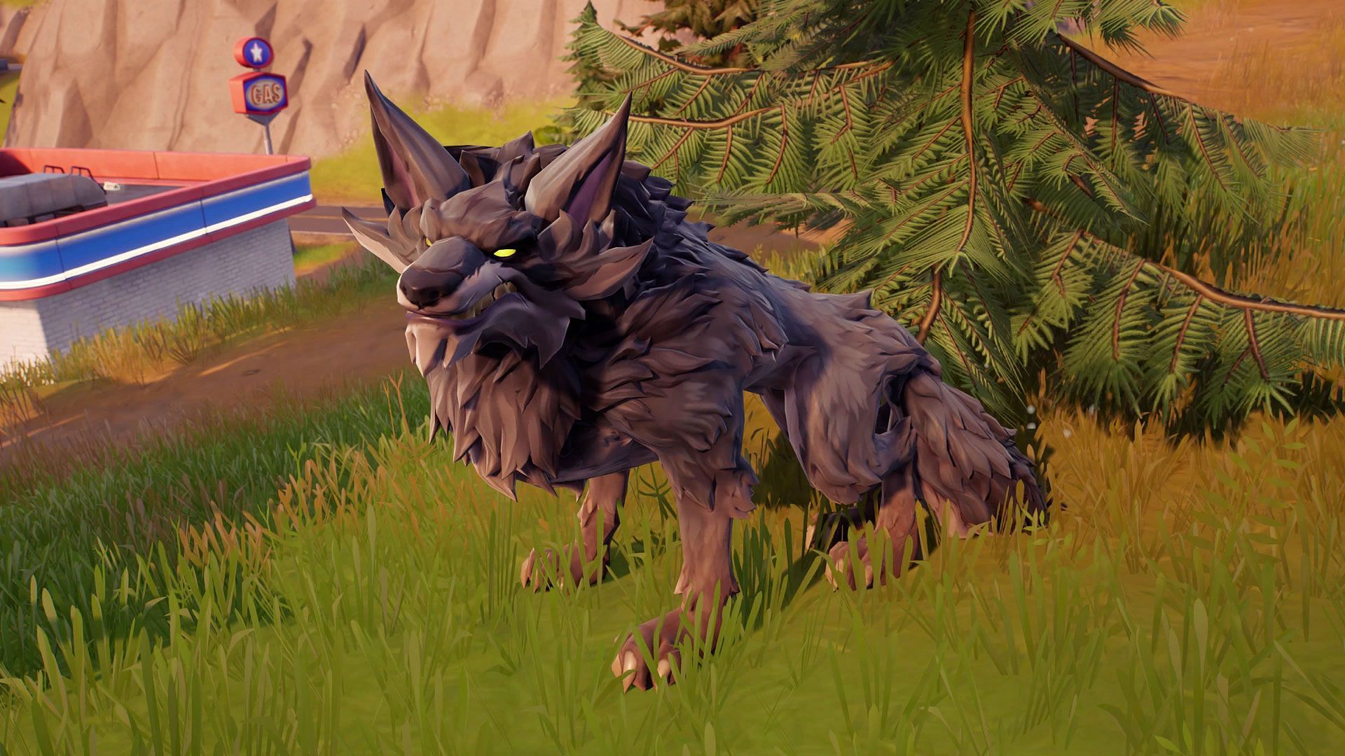 Un Loup Dans Fortnite (Image Via Epic Games)