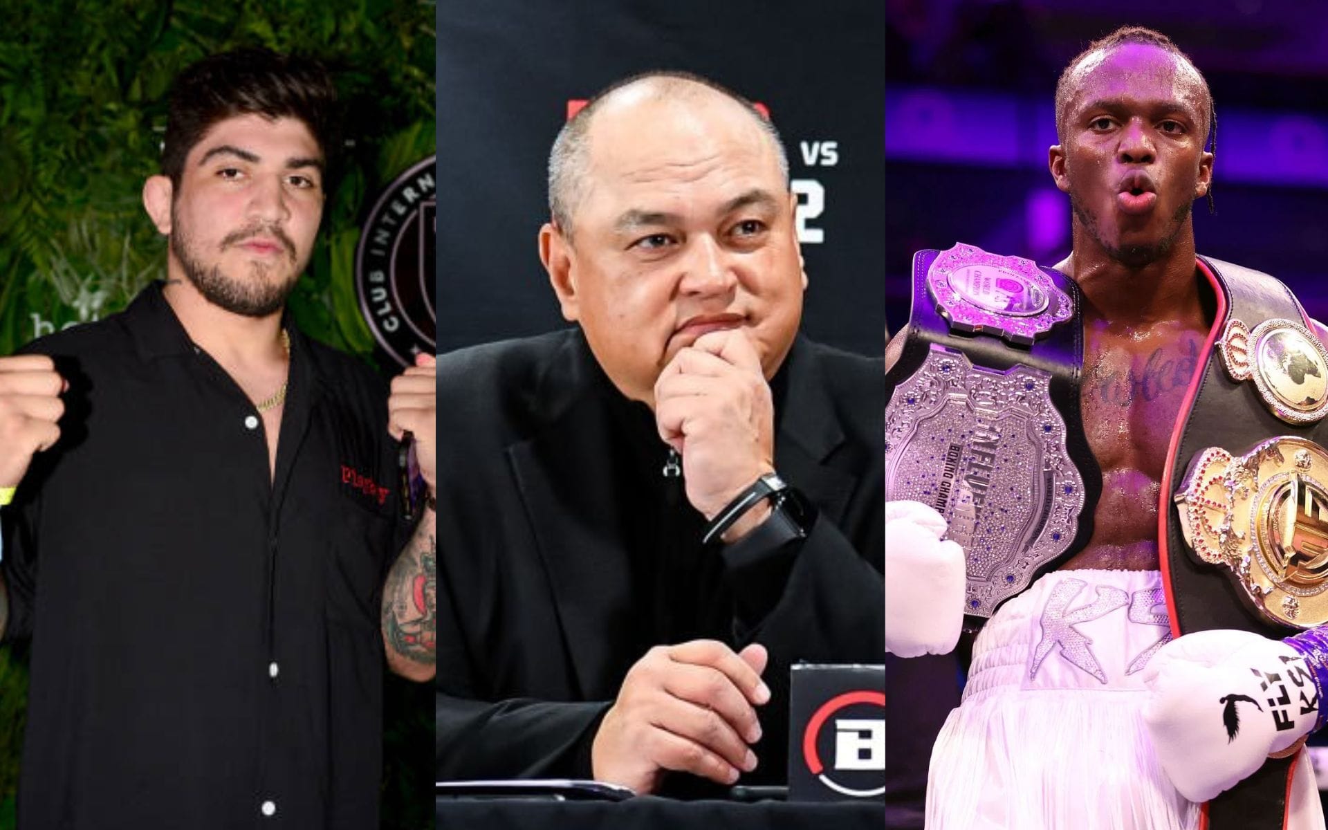 Scott Coker reacts to Dillon Danis fighting KSI while still being on
