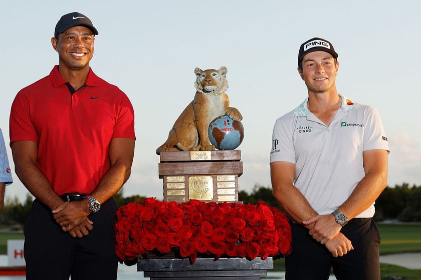 How much did Viktor Hovland win at the 2022 Hero World Challenge? Total