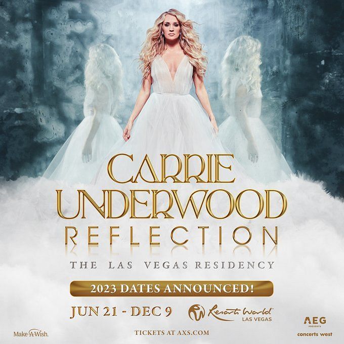 Carrie Underwood Las Vegas Residency 2023 Tickets, where to buy, dates