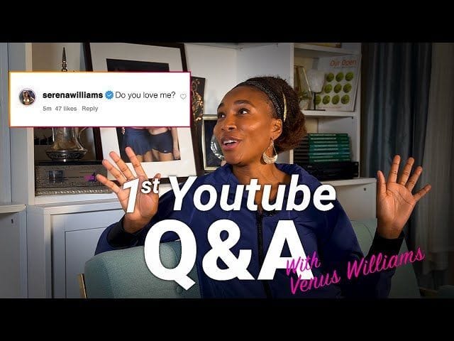 "My sisters and I, we thought that Pete Sampras was hot" - When Venus