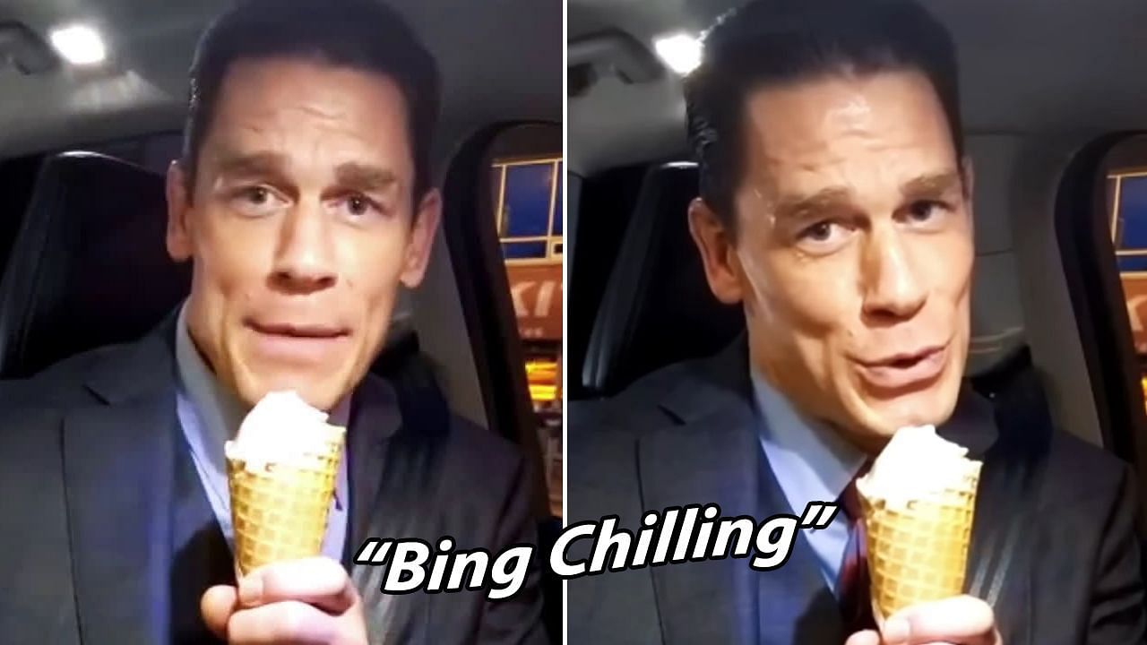 Wwe John Cena What Is The Meaning Behind The Viral Bing Chilling Meme