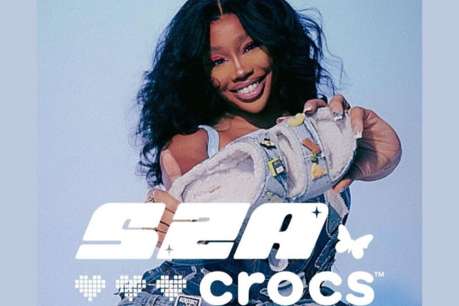 sza crocs stockx