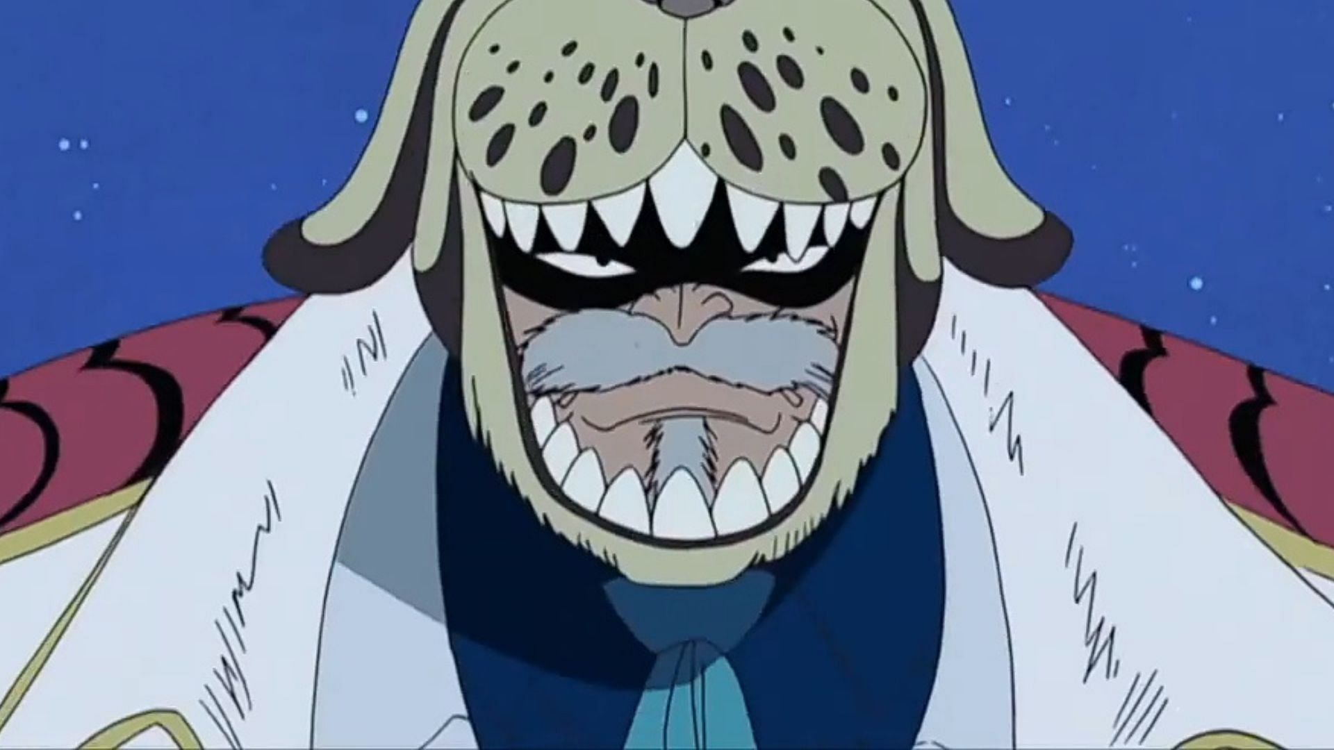 Garp as seen in the One Piece anime (Image via Toei Animation)