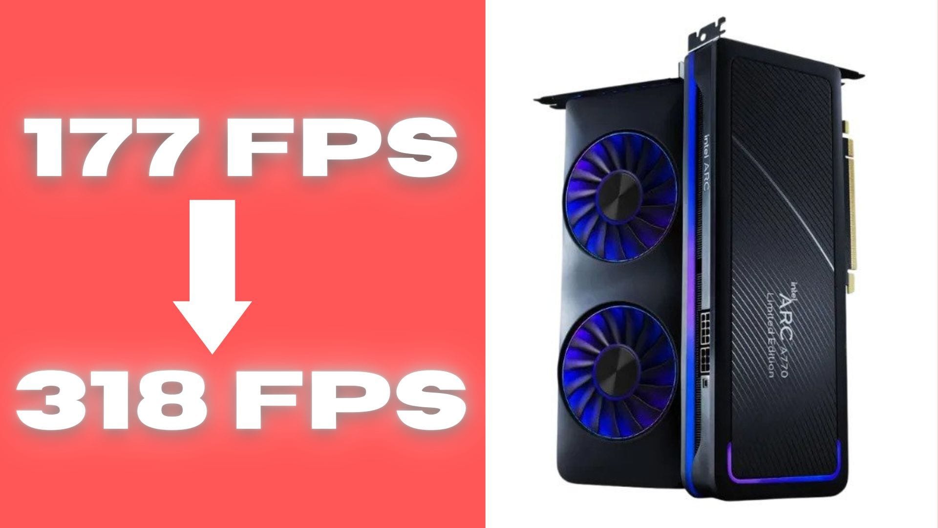 How do the new intel arc drivers deliver twice the performance in cs go 