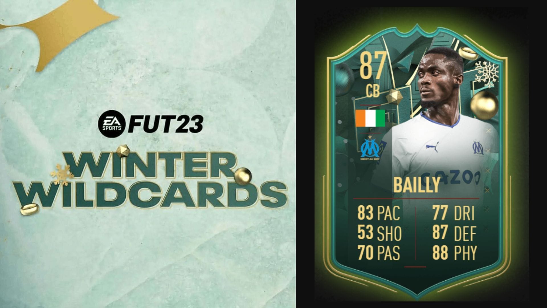 FIFA 23 Eric Bailly Winter Wildcards SBC How to complete, estimated