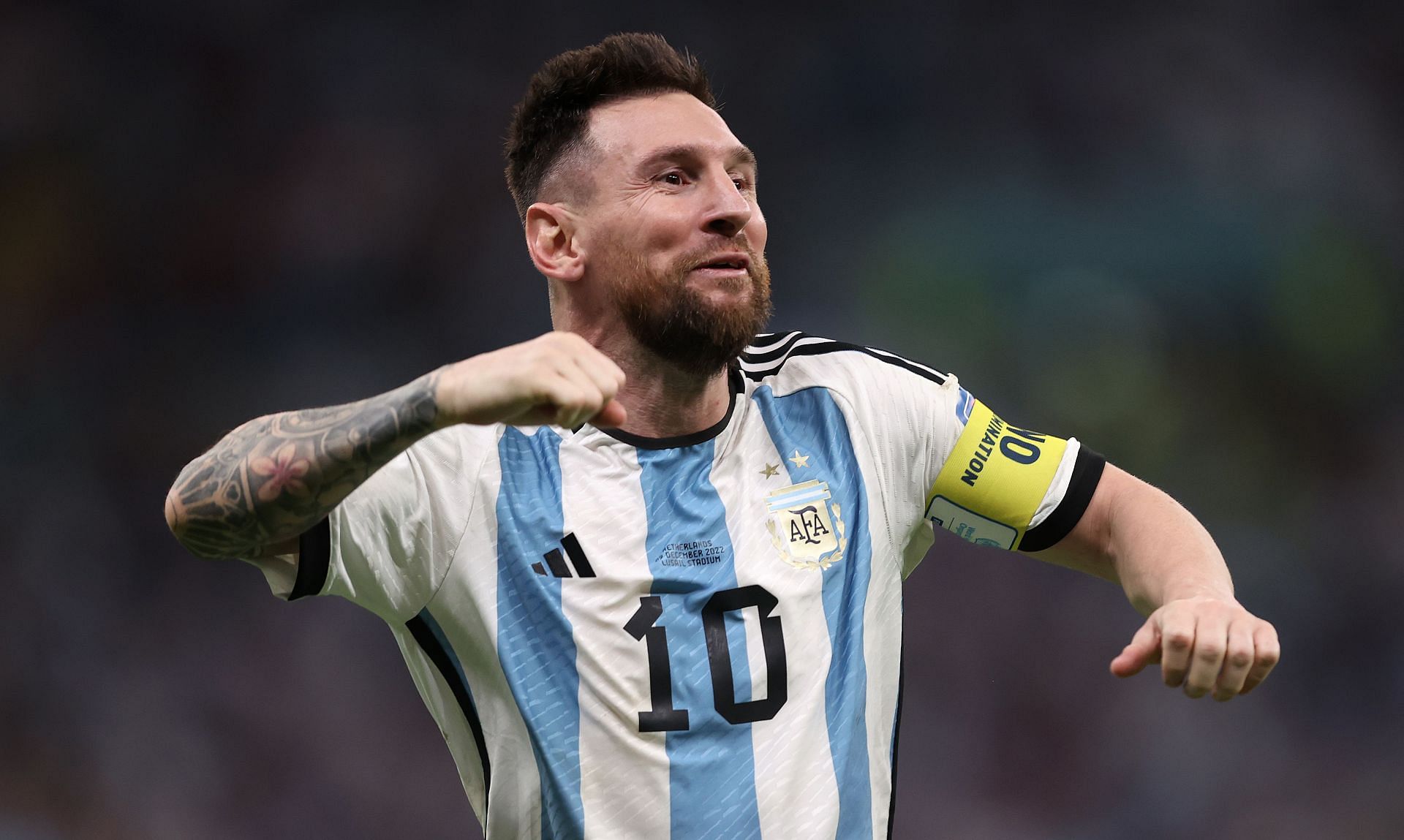 Messi leads by example for La Albiceleste