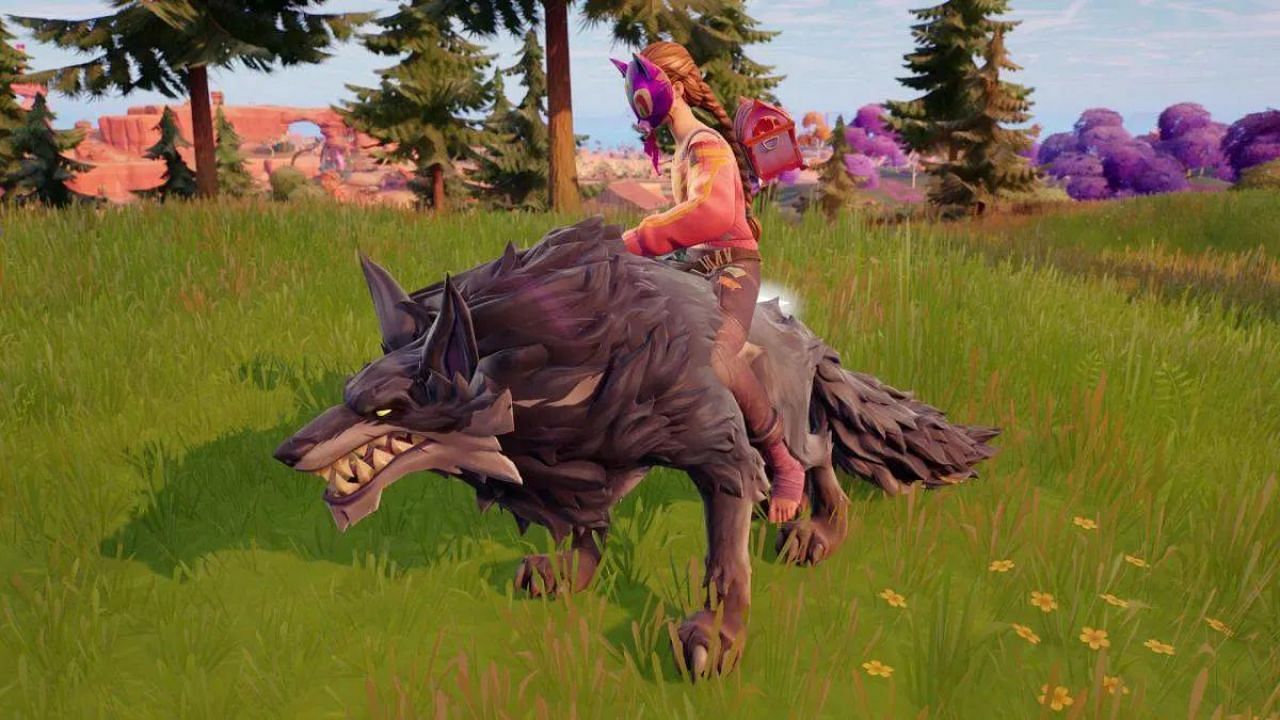 Apprivoiser Un Loup Dans Fortnite (Image Via Epic Games)