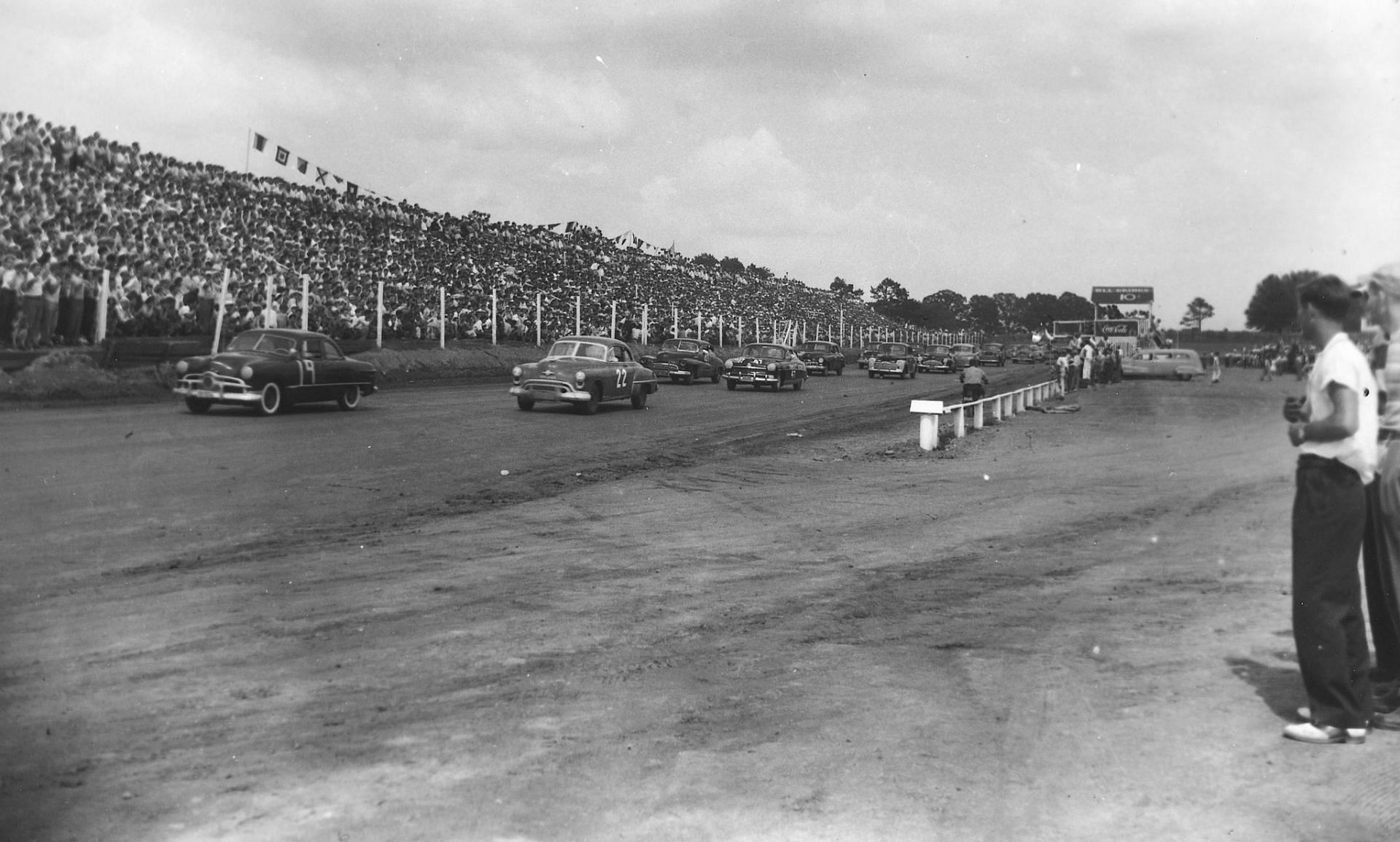 NASCAR Throwback Here's how the first Cup race produced the first