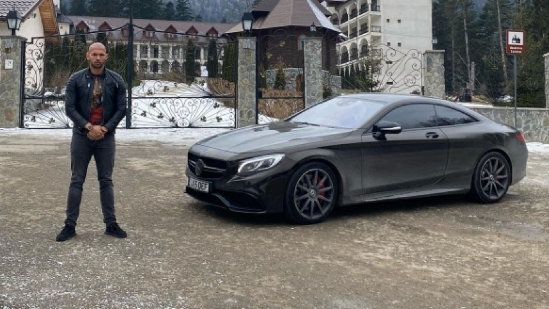 Tate & # 039;  s $140,000 Mercedes-AMG S63 Coupe (Image via Instagram)