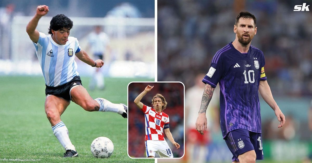Modric picks Maradona over Messi 