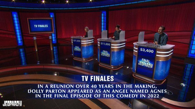 Today’s Final Jeopardy! answer: Wednesday, December 28, 2022
