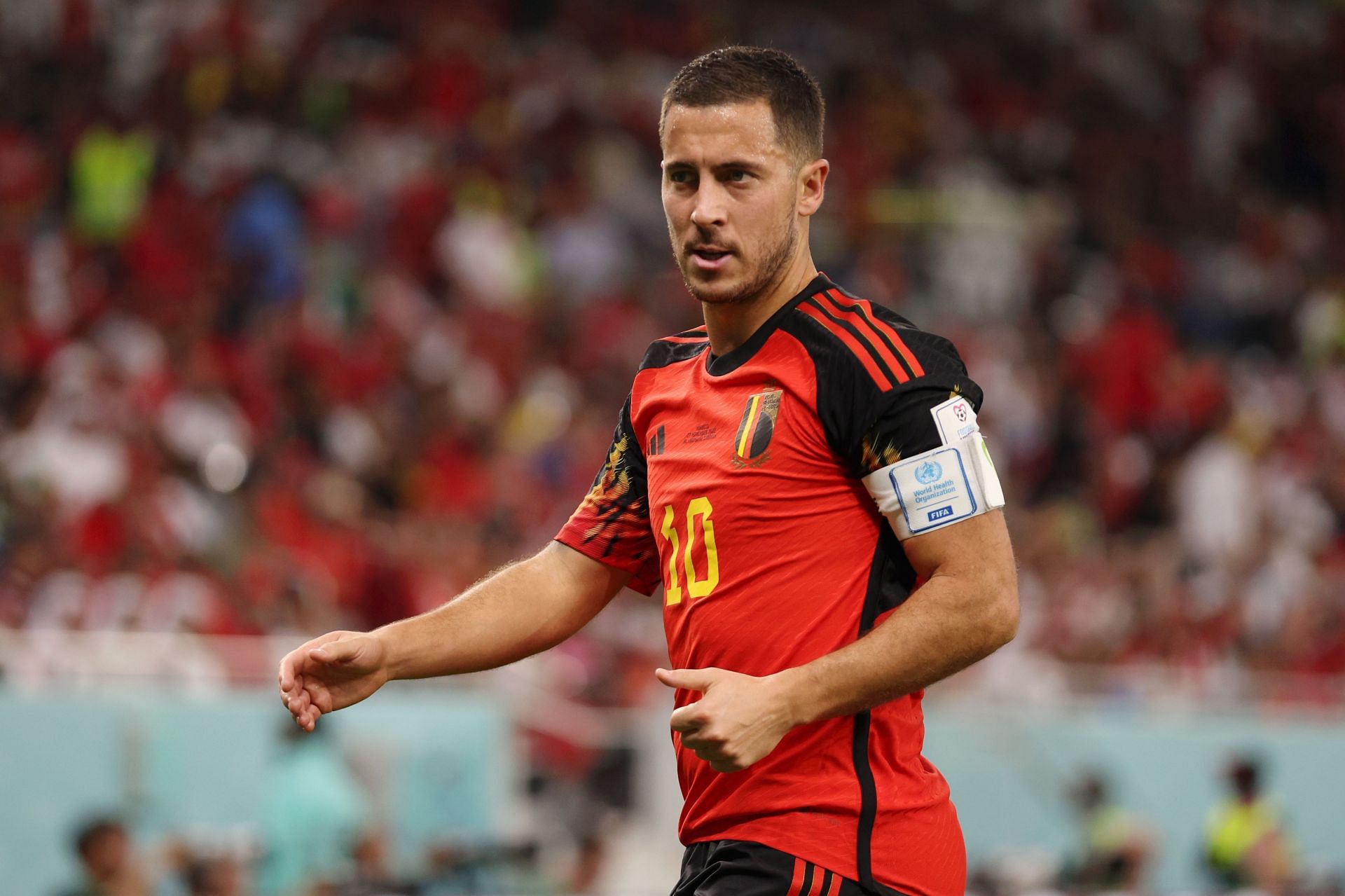 Eden Hazard endured a difficult World Cup with Belgium.