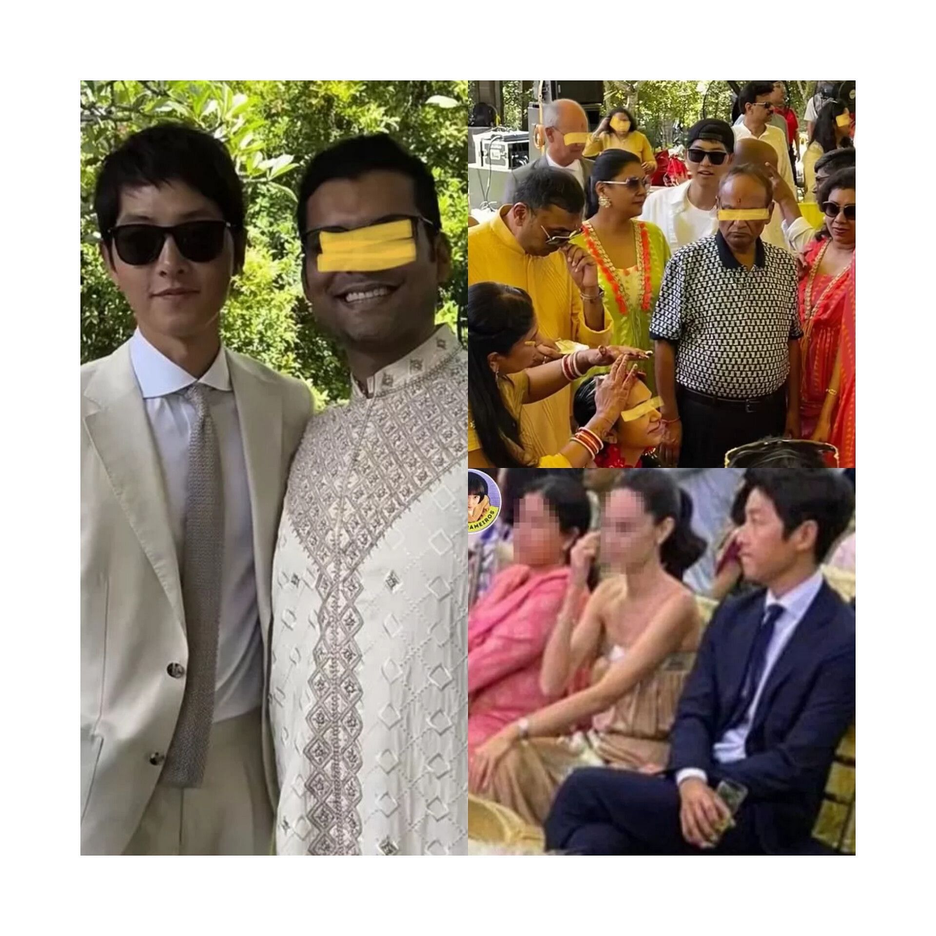 Song Joong Ki And His New Girlfriend Katy Louise Saunders Were Spotted Attending Weddings Held