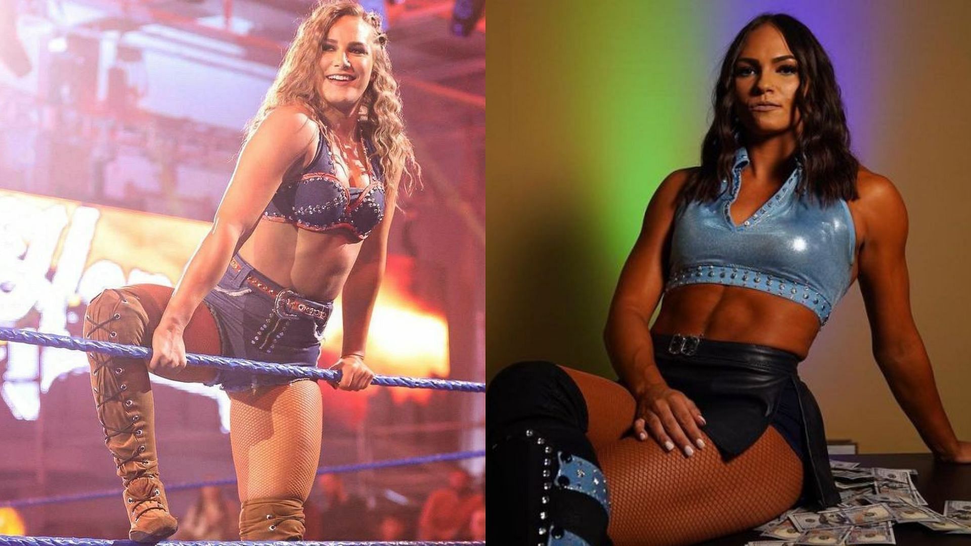 Fallon Henley and Kiana James win NXT Women’s Tag Team Championship