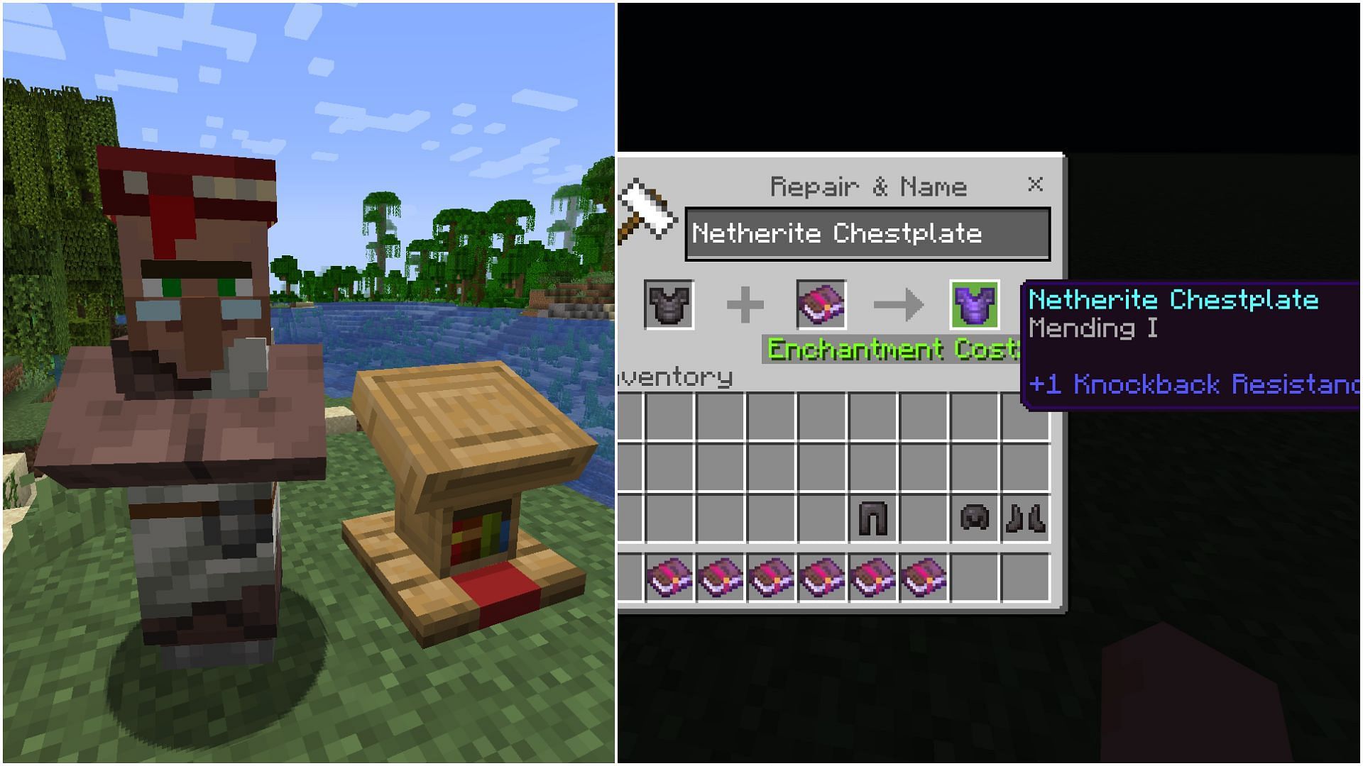 how-to-get-mending-villager-in-minecraft-1-19