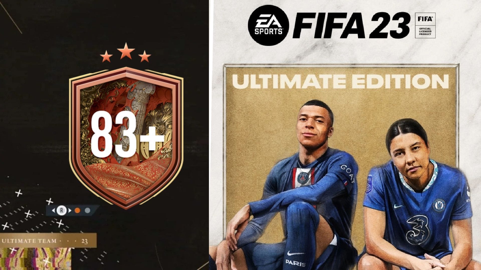 FIFA 23 Ultimate Team 83+ x10 Upgrade SBC How to complete, estimated