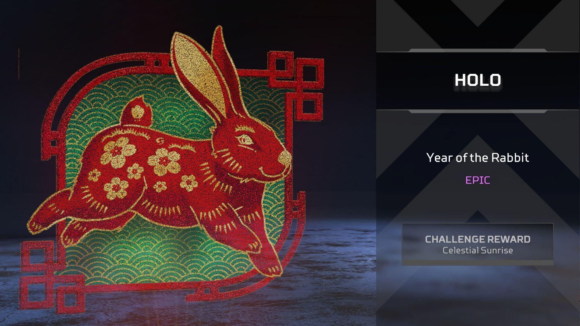 The Year of the Rabbit Holospray in Apex Legends (Image via EA)