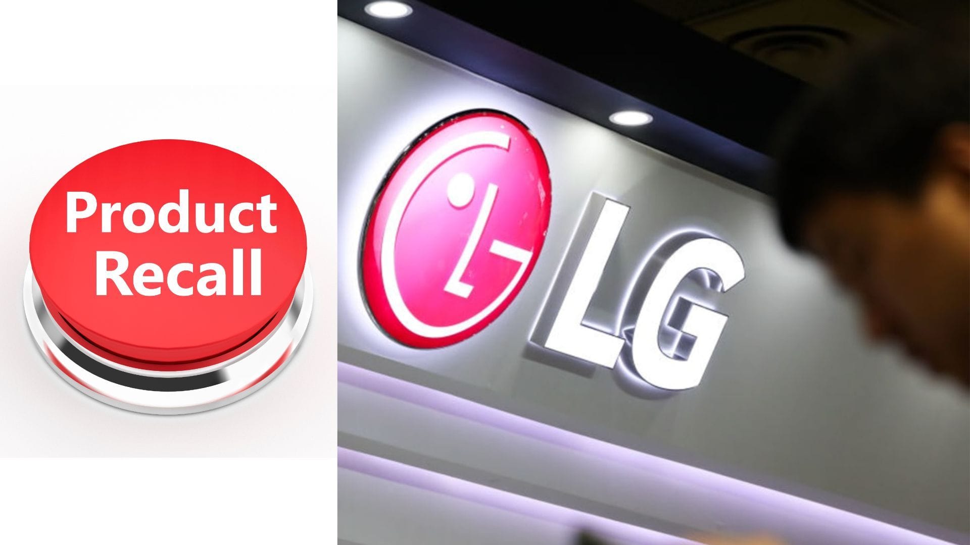 LG Electronics 86inch smart televisions and stands recall Reason