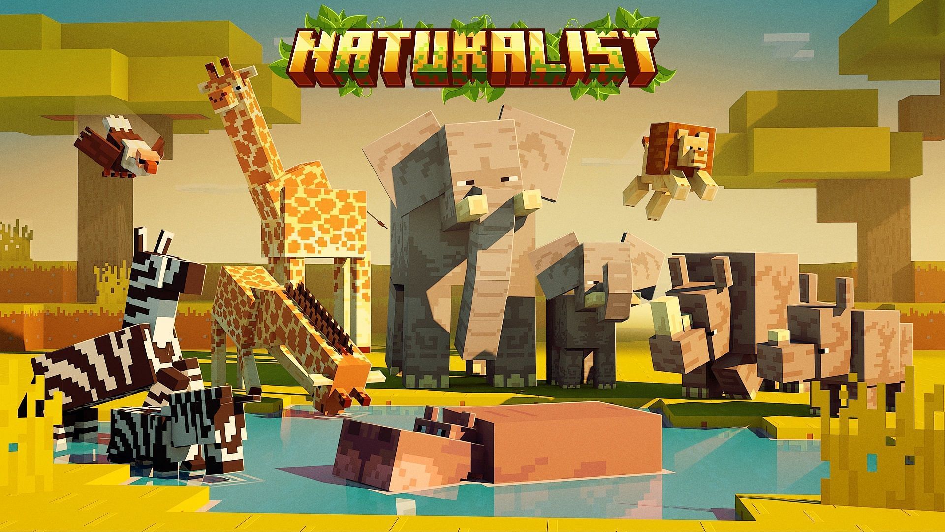 Naturalist trae toda la amplitud de la vida silvestre de nuestro propio mundo a Minecraft (Imagen a través de Starfish_Studios/CurseForge)