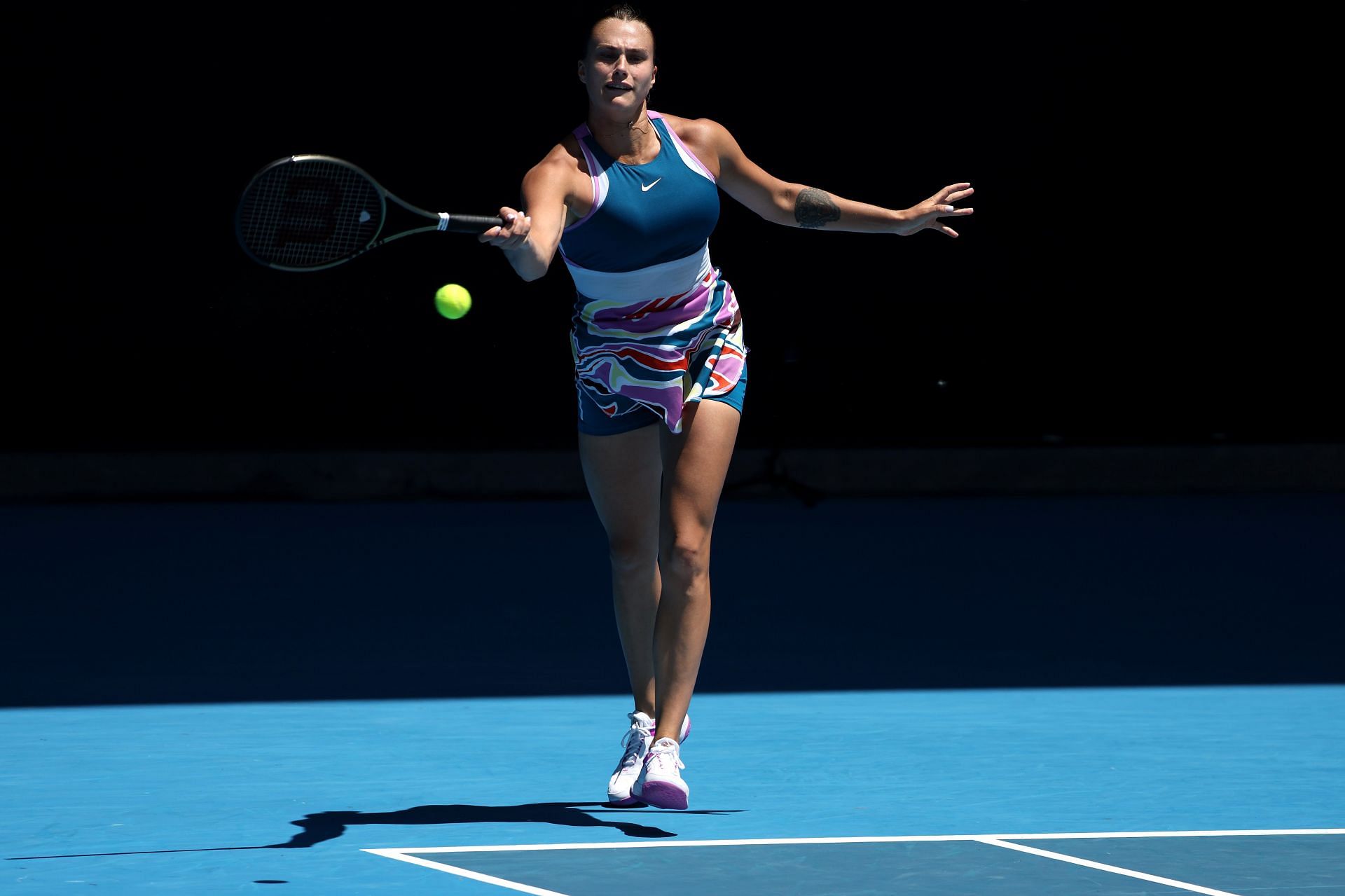 Aryna Sabalenka at the 2023 Australian Open
