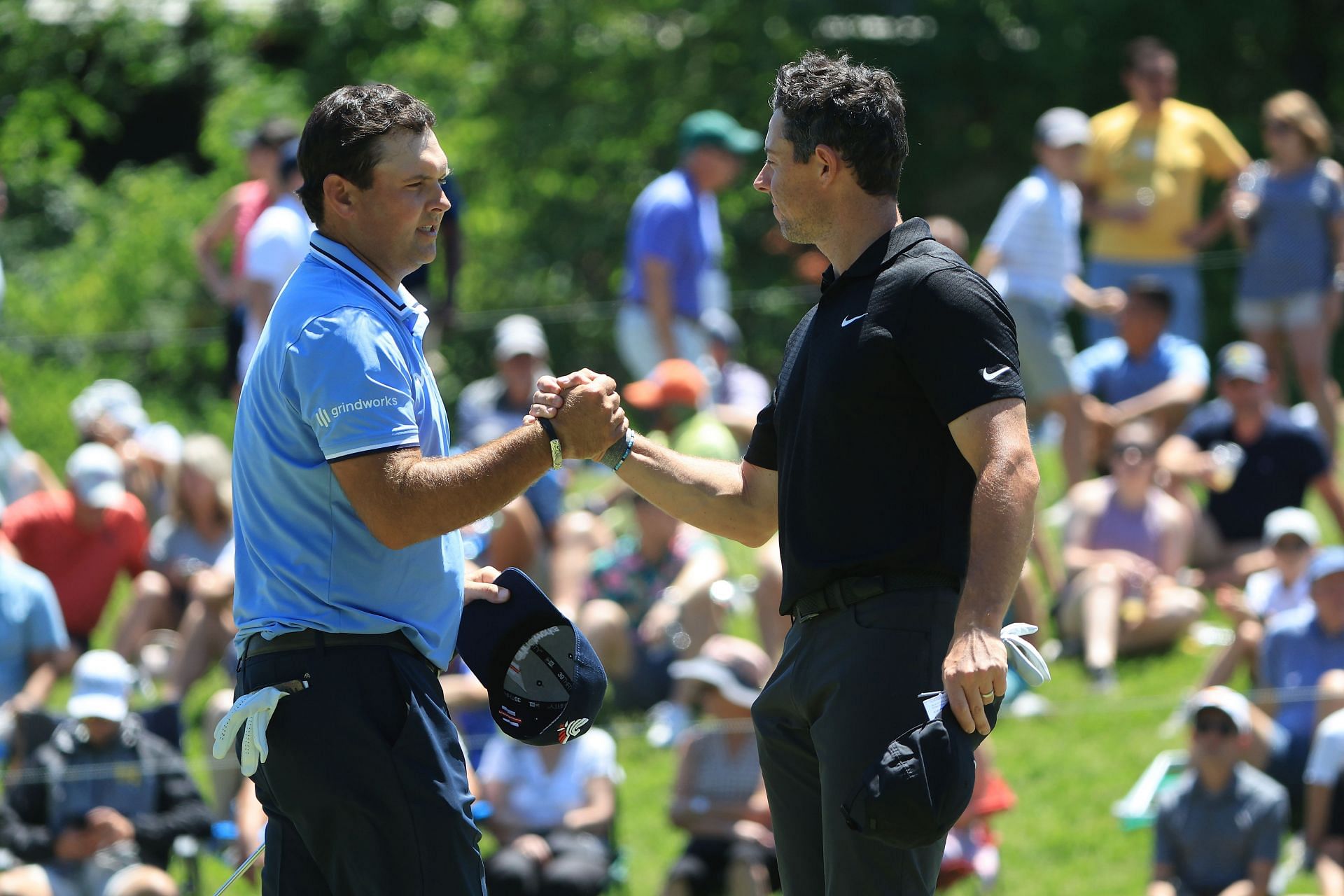 Rory McIlroy and Patrick Reed (Image via Sam Greenwood/Getty Images)