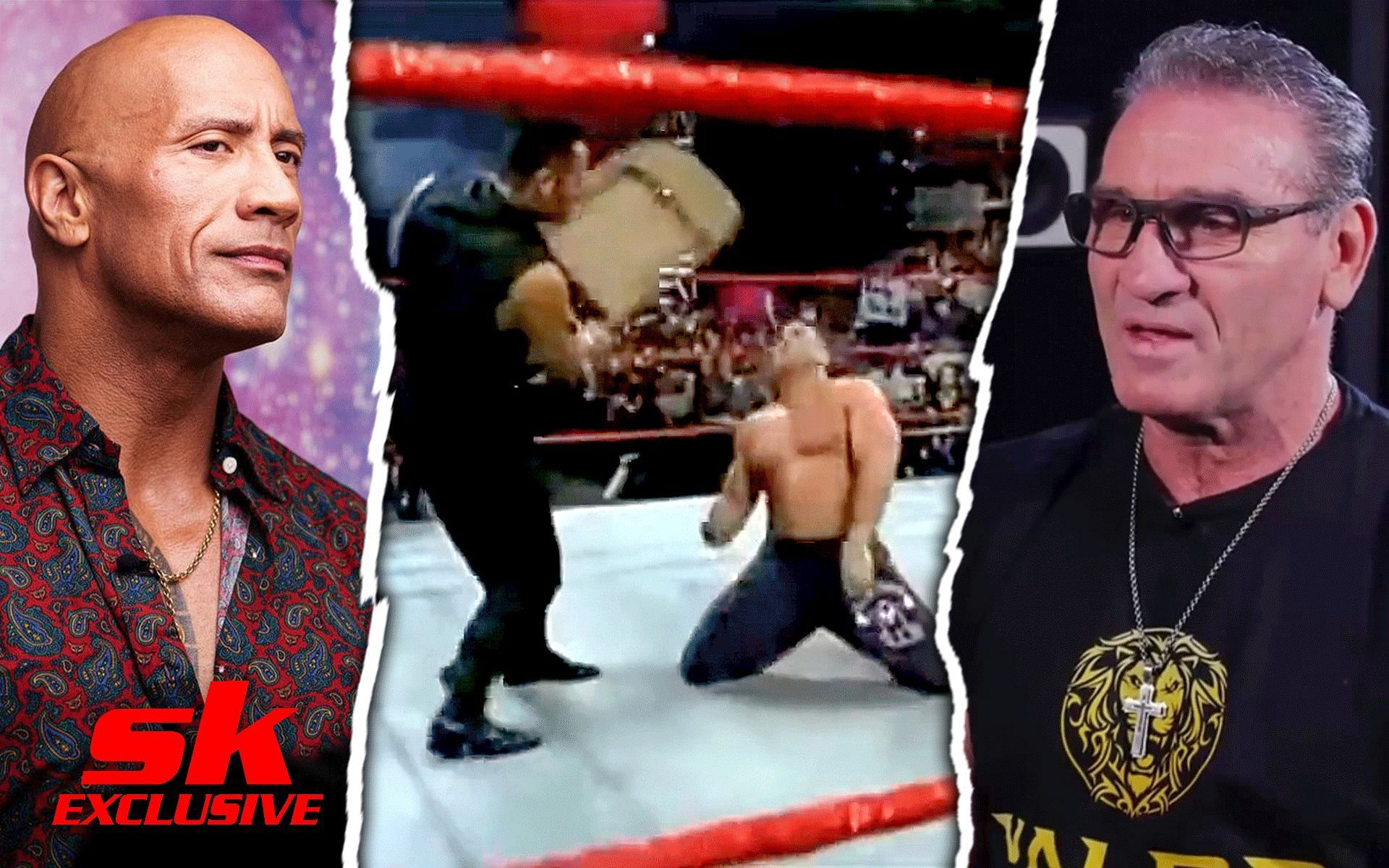 Exclusive Ufc Hall Of Famer Ken Shamrock Looks Back On Infamous Wwe Chair Shot From The Rock 8368