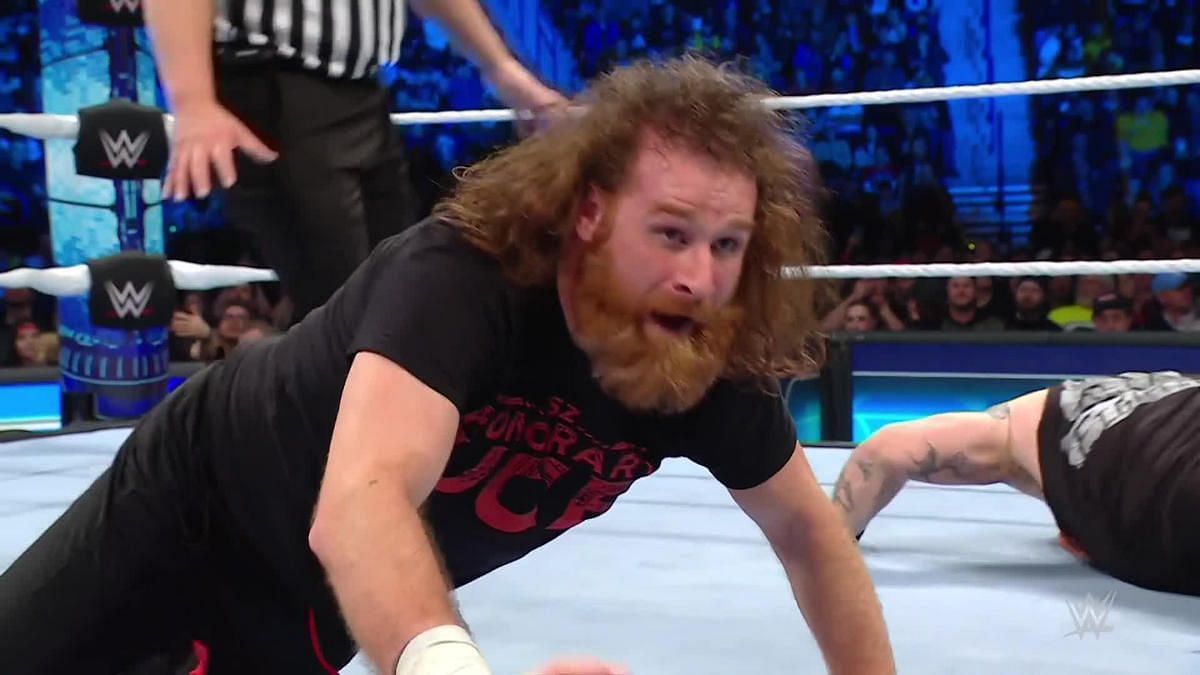 Sami Zayn was surprised by the interference from The Bloodline on Friday night.
