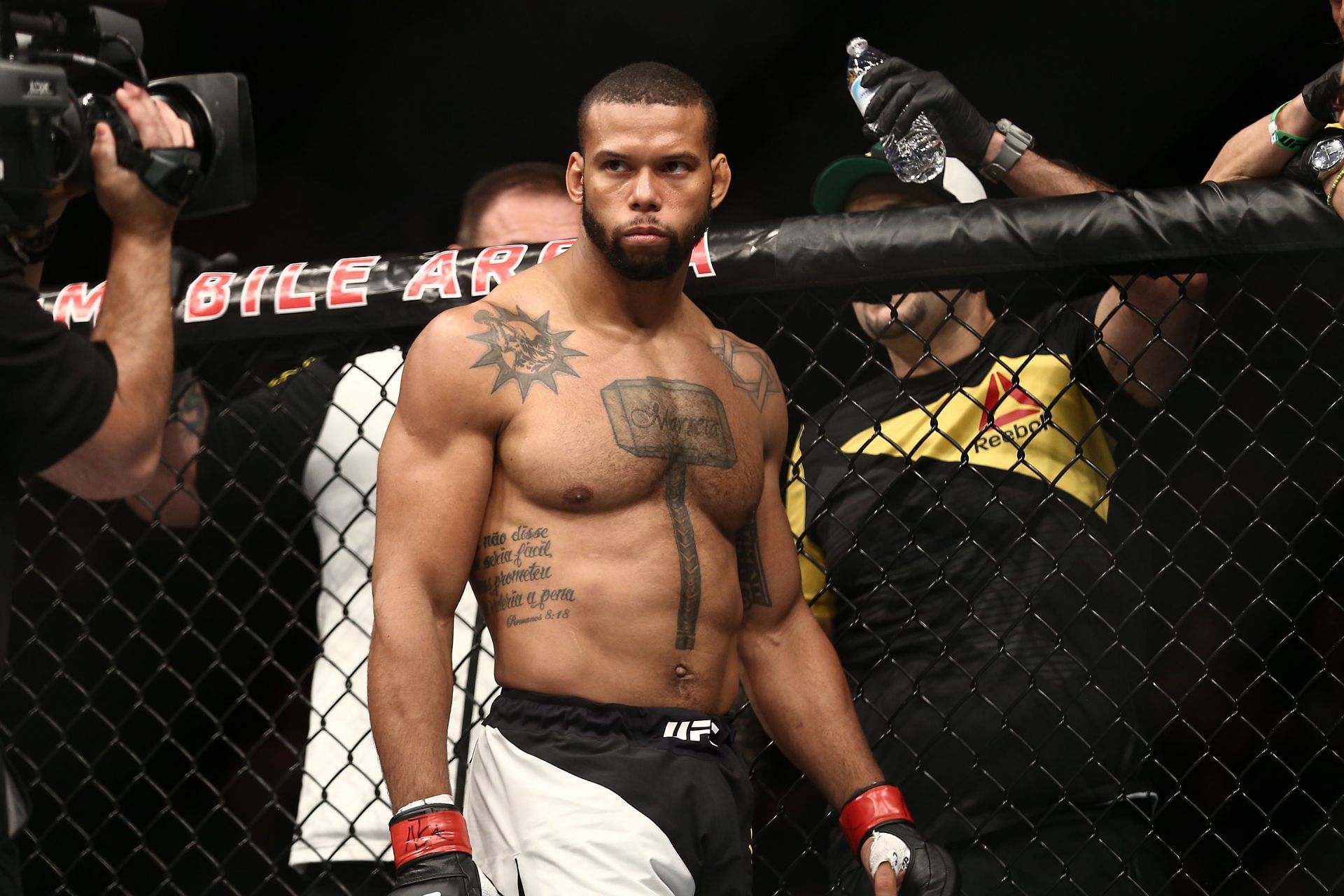 Thiago Santos had won one of his last five bouts when he fought Jamahal Hill in a headliner last August
