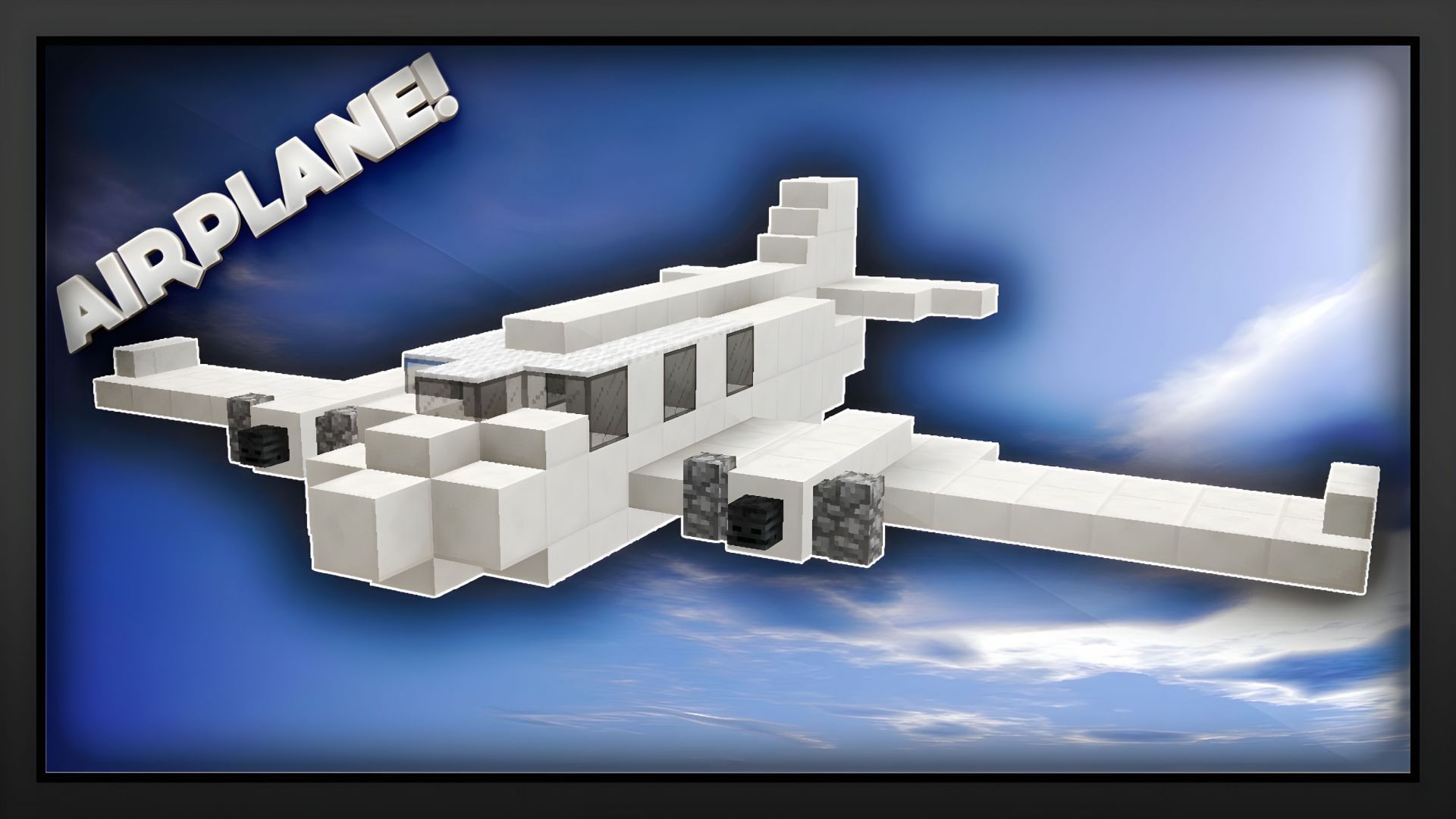 5 best Minecraft airplane designs to build
