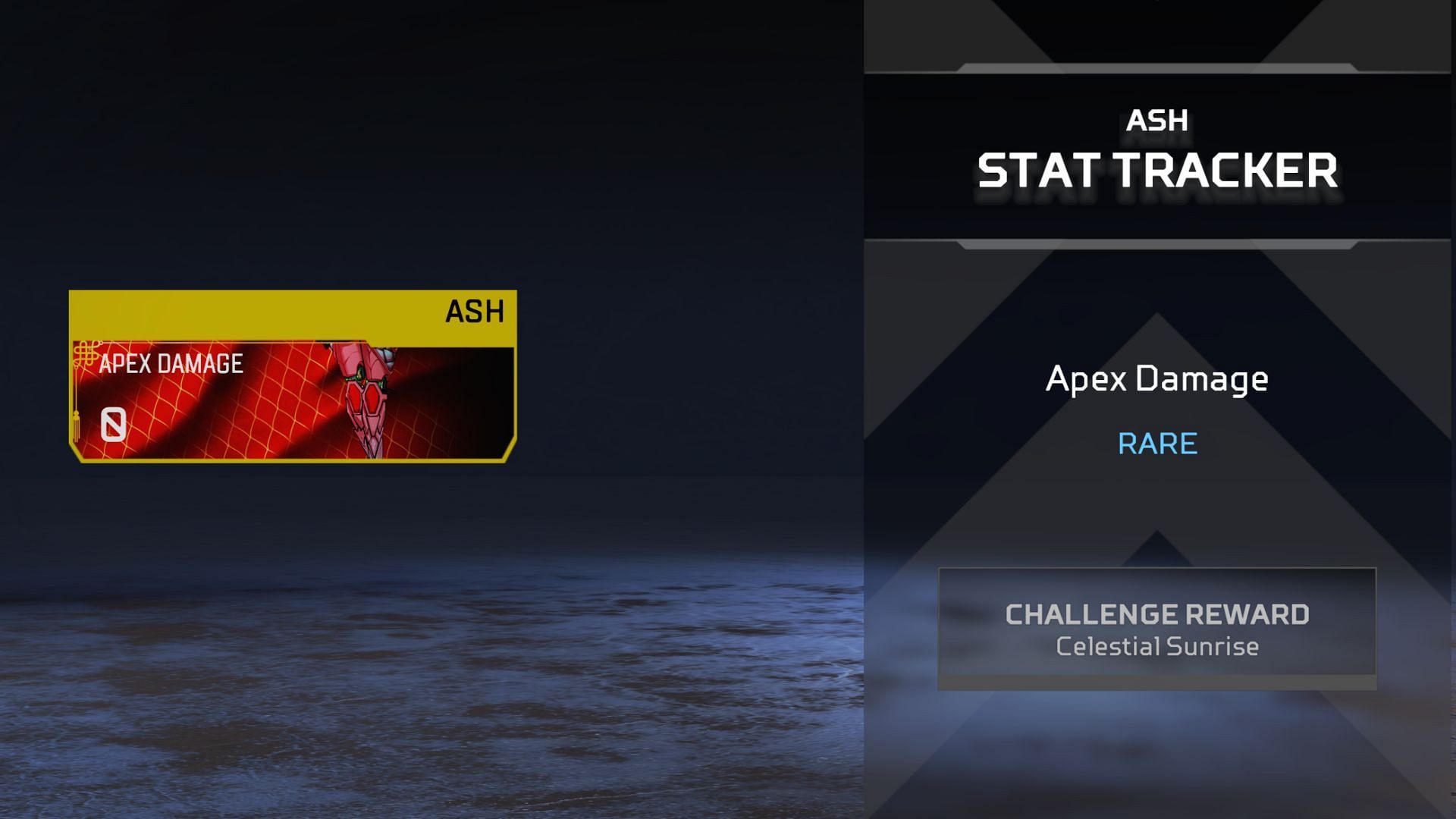 The Ash Damage Tracker in the reward track (Image via EA)