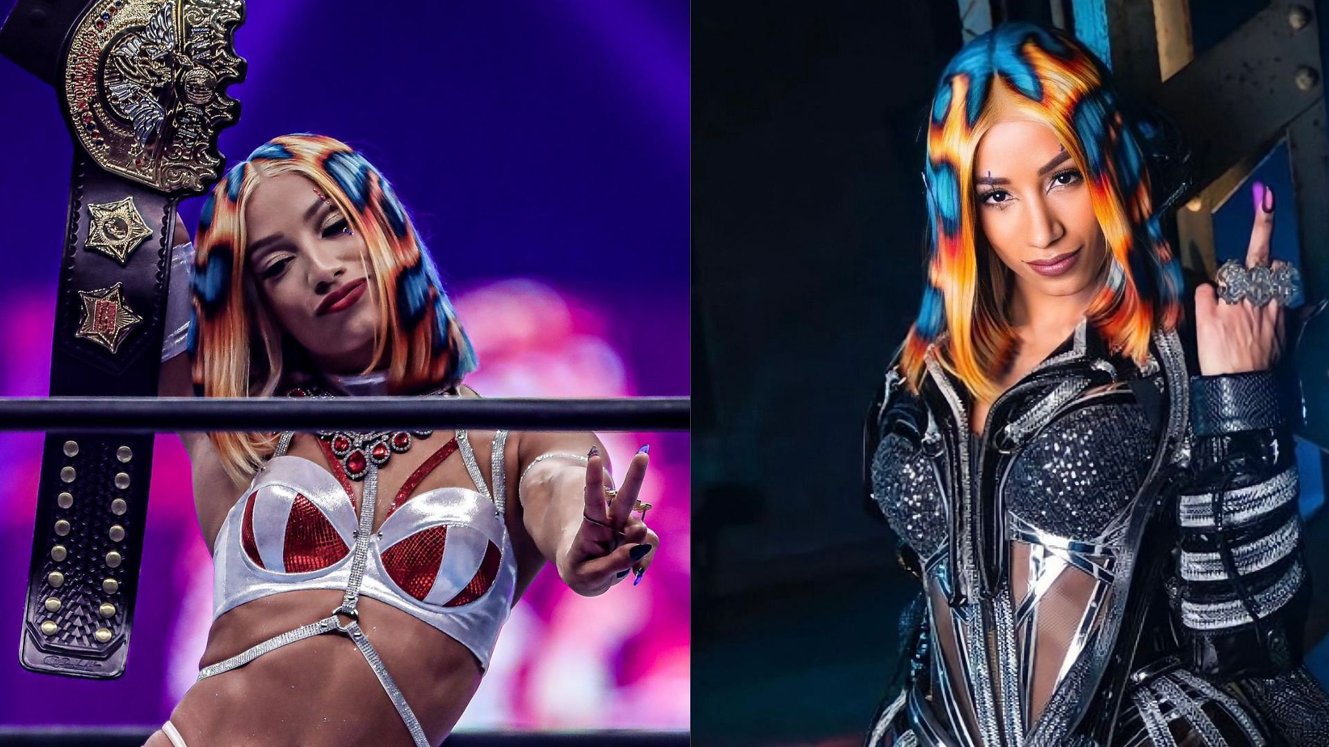 Former WWE star Sasha Banks debuted at a recent New Japan Pro Wrestling event as Mercedes Mone