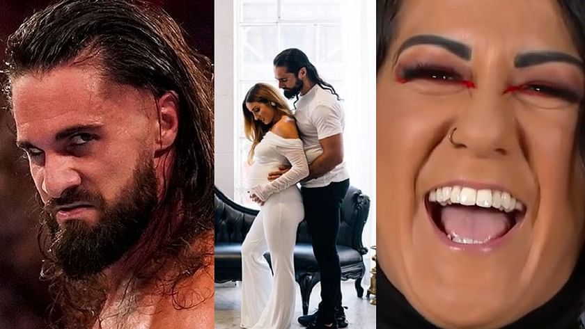 Seth Rollins reacts to Bayley's claim that he only married Becky Lynch ...